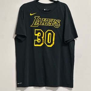 Nike LA Lakers Julius Randle #30 Black Short Sleeve T-Shirt Men’s 2XL